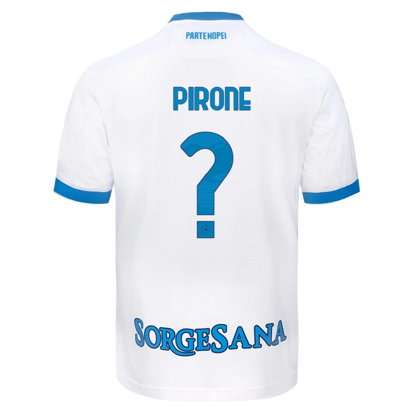Danxen Herren Francesco Pirone #0 Weiß Hellblau Auswärtstrikot Trikot 2026/27 T-Shirt Schweiz