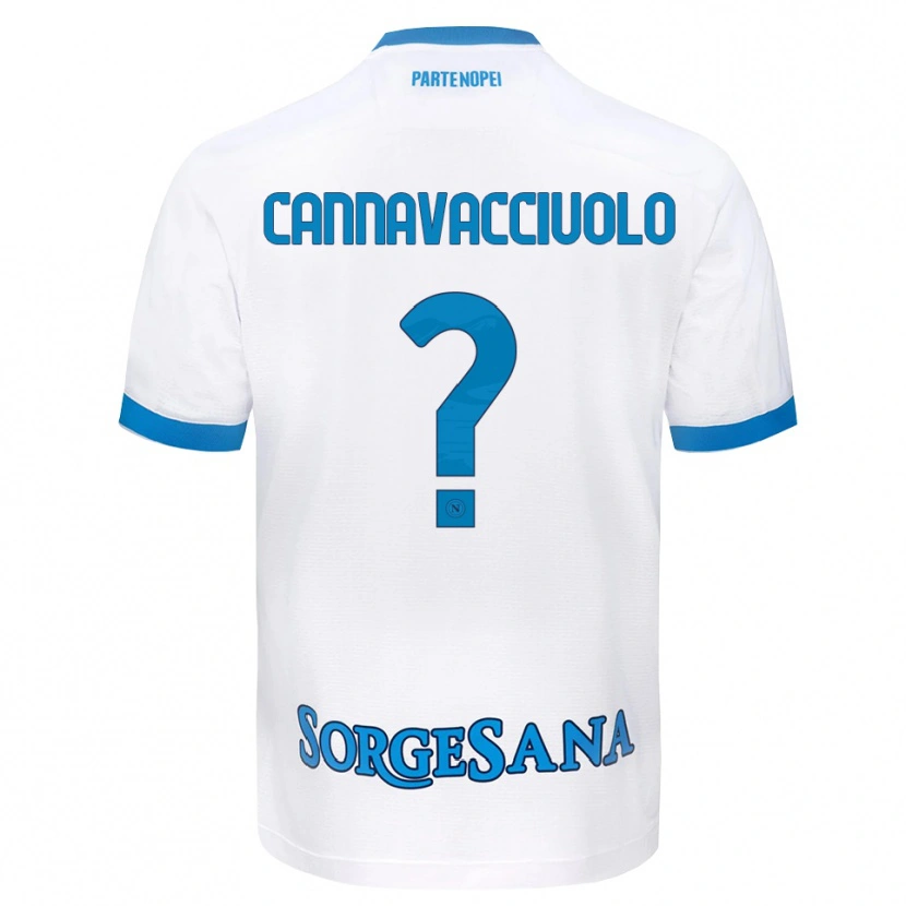 Danxen Herren Luigi Pio Cannavacciuolo #0 Weiß Hellblau Auswärtstrikot Trikot 2026/27 T-Shirt Schweiz
