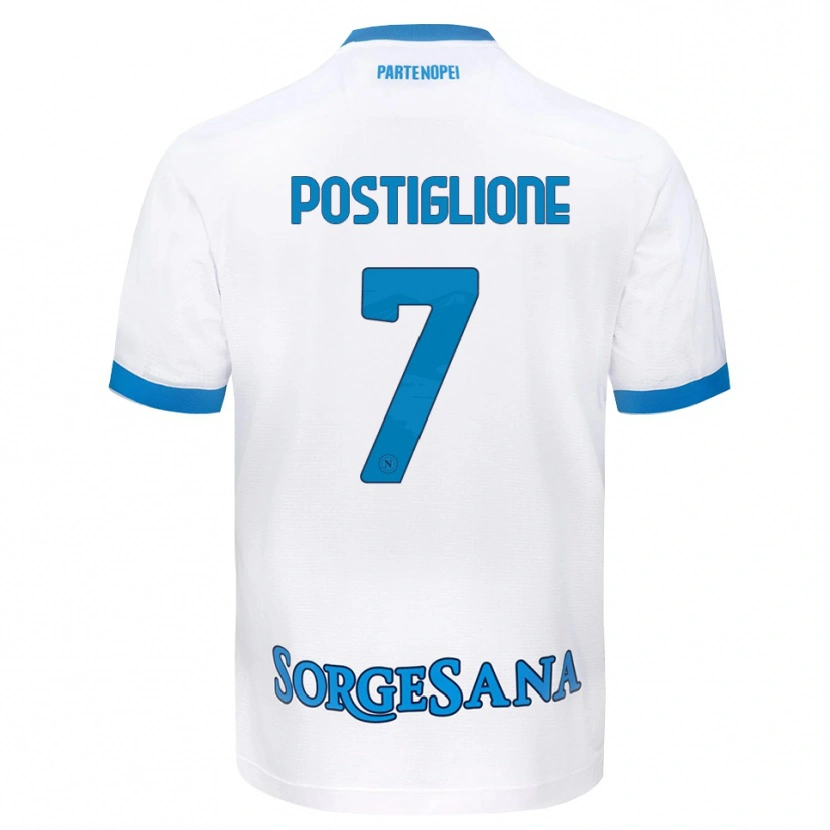 Danxen Herren Tommaso Postiglione #7 Weiß Hellblau Auswärtstrikot Trikot 2026/27 T-Shirt Schweiz