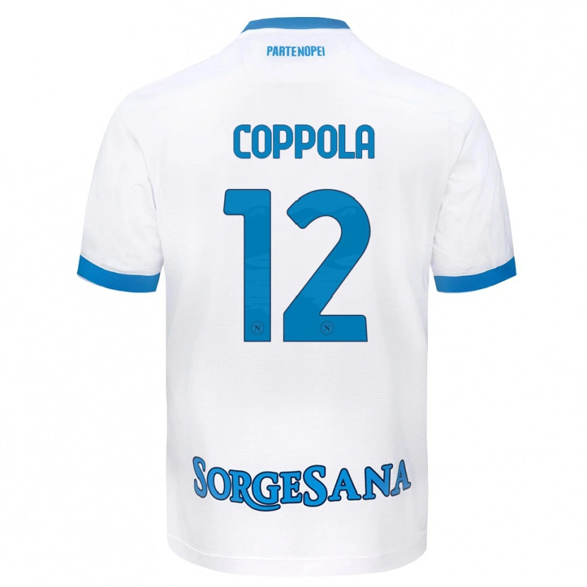 Danxen Herren Bernard Coppola #12 Weiß Hellblau Auswärtstrikot Trikot 2026/27 T-Shirt Schweiz