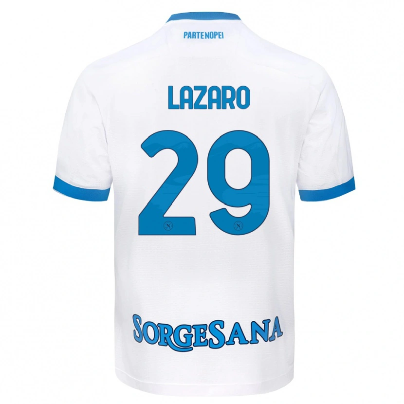 Danxen Herren Paloma Lázaro #29 Weiß Hellblau Auswärtstrikot Trikot 2026/27 T-Shirt Schweiz