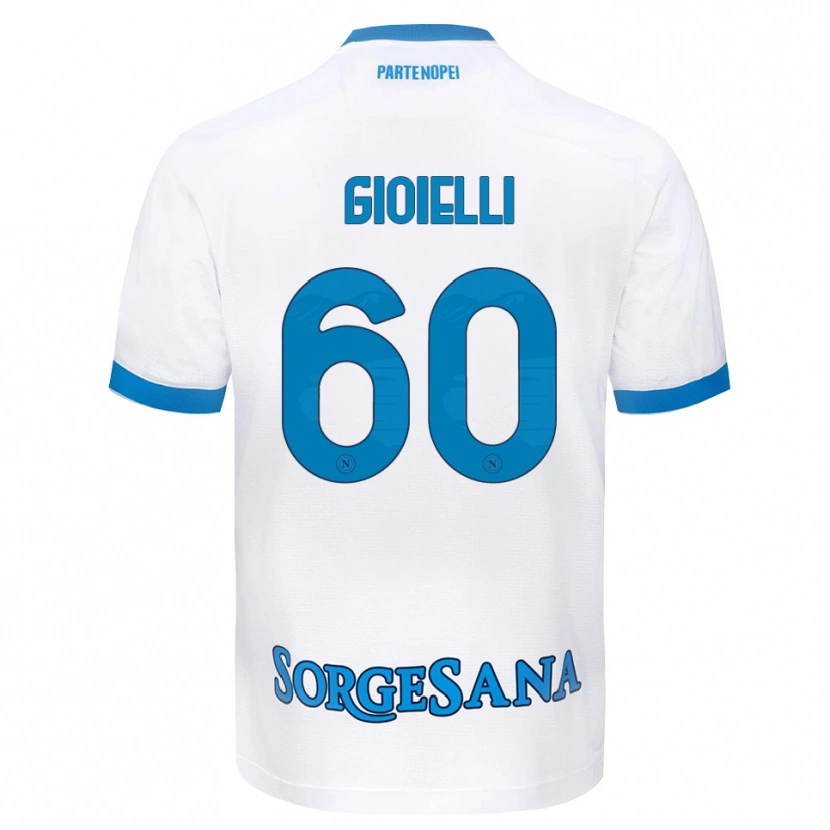 Danxen Herren Francesco Gioielli #60 Weiß Hellblau Auswärtstrikot Trikot 2026/27 T-Shirt Schweiz