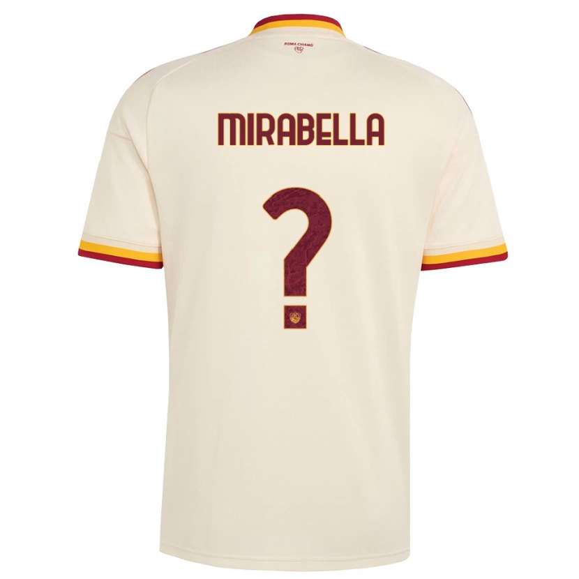 Danxen Herren Mattia Mirabella #0 Champagner Rot Gelb Auswärtstrikot Trikot 2026/27 T-Shirt Schweiz