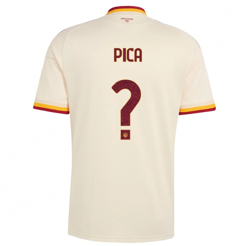 Danxen Herren Mattia Pica #0 Champagner Rot Gelb Auswärtstrikot Trikot 2026/27 T-Shirt Schweiz