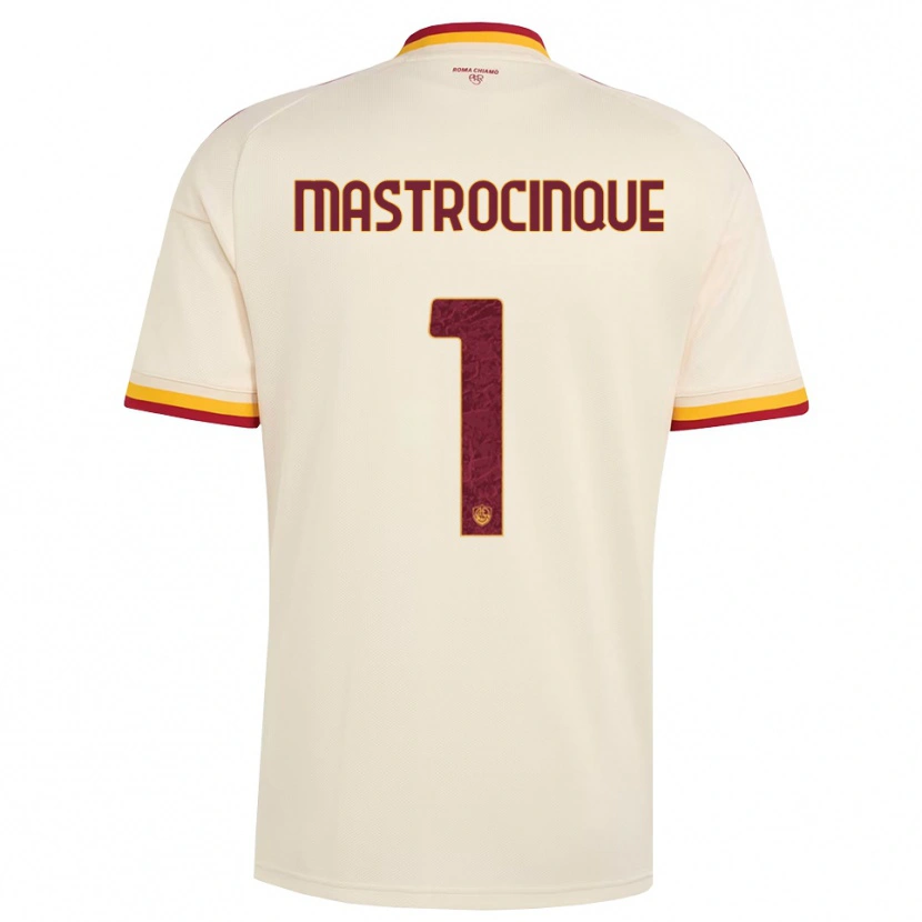Danxen Herren Luca Mastrocinque #1 Champagner Rot Gelb Auswärtstrikot Trikot 2026/27 T-Shirt Schweiz