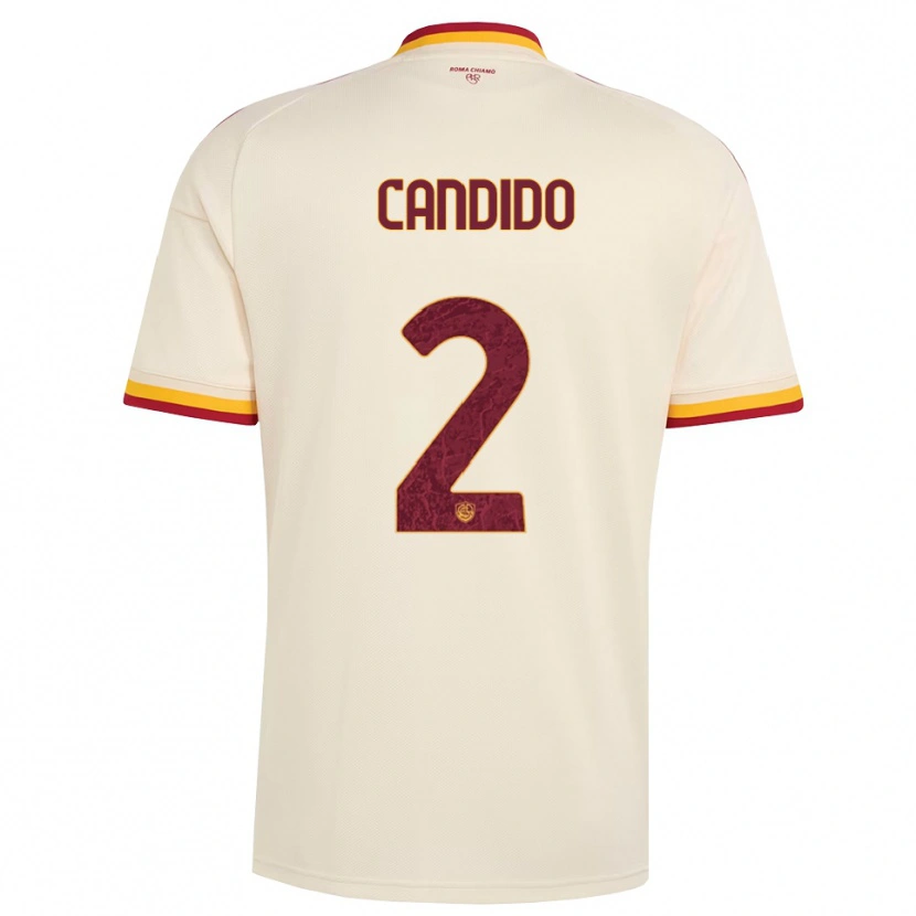 Danxen Herren Gabriele Candido #2 Champagner Rot Gelb Auswärtstrikot Trikot 2026/27 T-Shirt Schweiz
