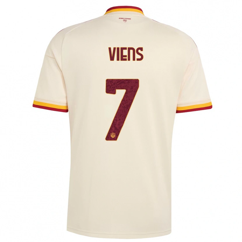 Danxen Herren Evelyne Viens #7 Champagner Rot Gelb Auswärtstrikot Trikot 2026/27 T-Shirt Schweiz
