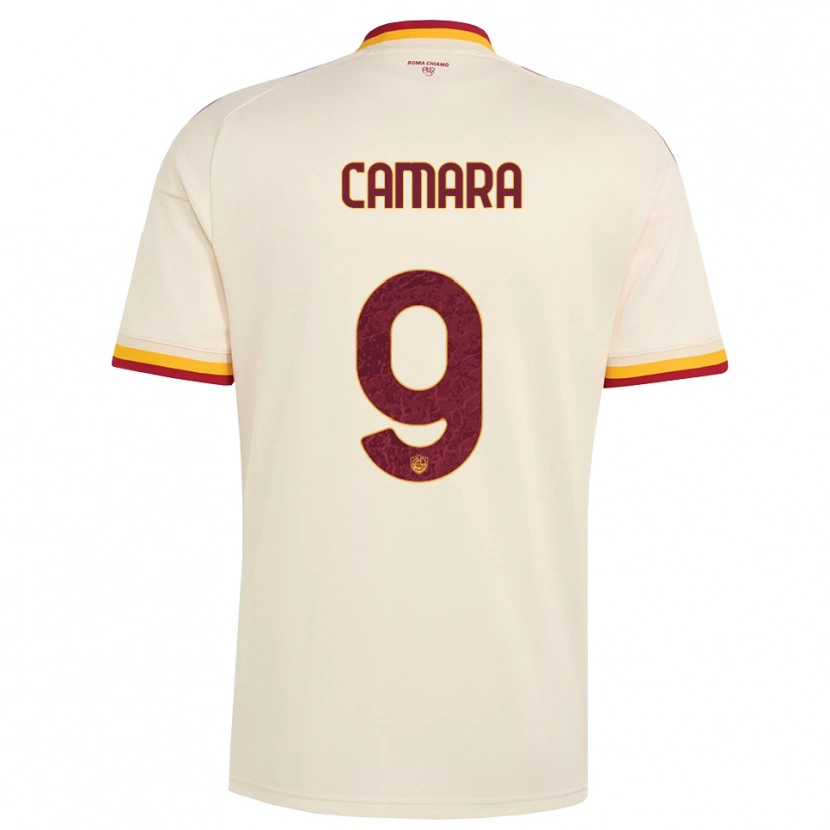 Danxen Herren Mandjou Camara #9 Champagner Rot Gelb Auswärtstrikot Trikot 2026/27 T-Shirt Schweiz