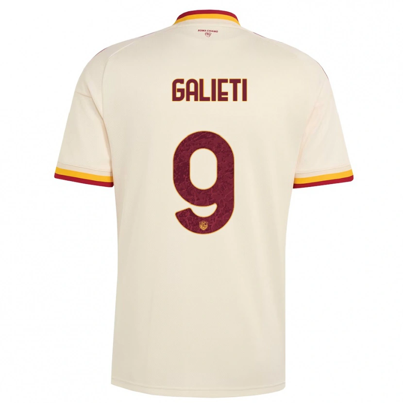 Danxen Herren Leonardo Galieti #9 Champagner Rot Gelb Auswärtstrikot Trikot 2026/27 T-Shirt Schweiz