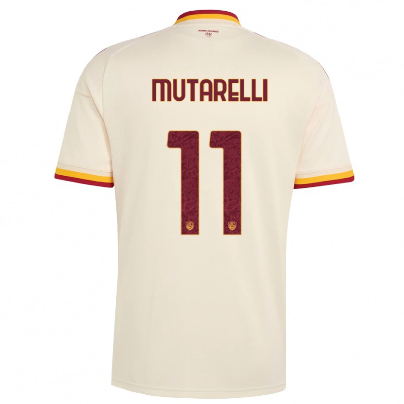 Danxen Herren Matteo Mutarelli #11 Champagner Rot Gelb Auswärtstrikot Trikot 2026/27 T-Shirt Schweiz