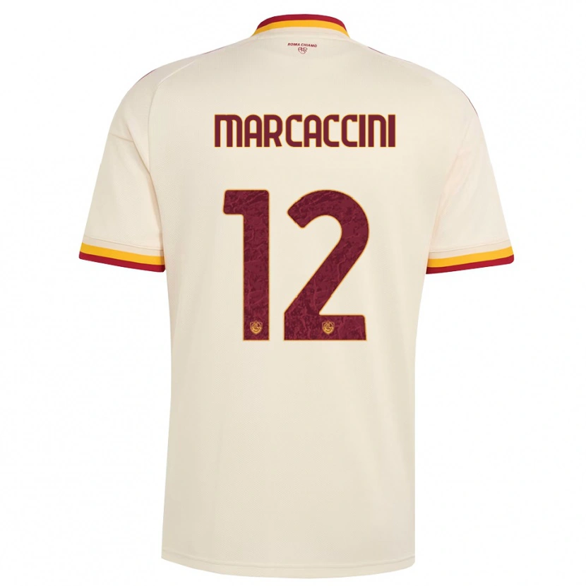 Danxen Herren Alessio Marcaccini #12 Champagner Rot Gelb Auswärtstrikot Trikot 2026/27 T-Shirt Schweiz