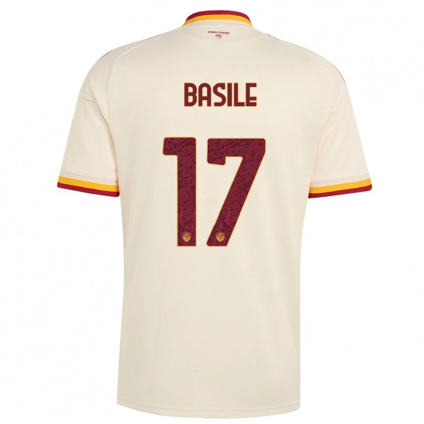 Danxen Herren Emmanuel Basile #17 Champagner Rot Gelb Auswärtstrikot Trikot 2026/27 T-Shirt Schweiz