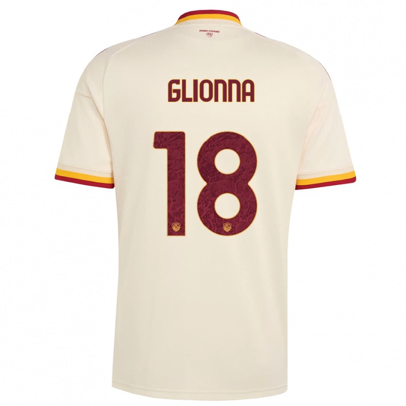 Danxen Herren Benedetta Glionna #18 Champagner Rot Gelb Auswärtstrikot Trikot 2026/27 T-Shirt Schweiz