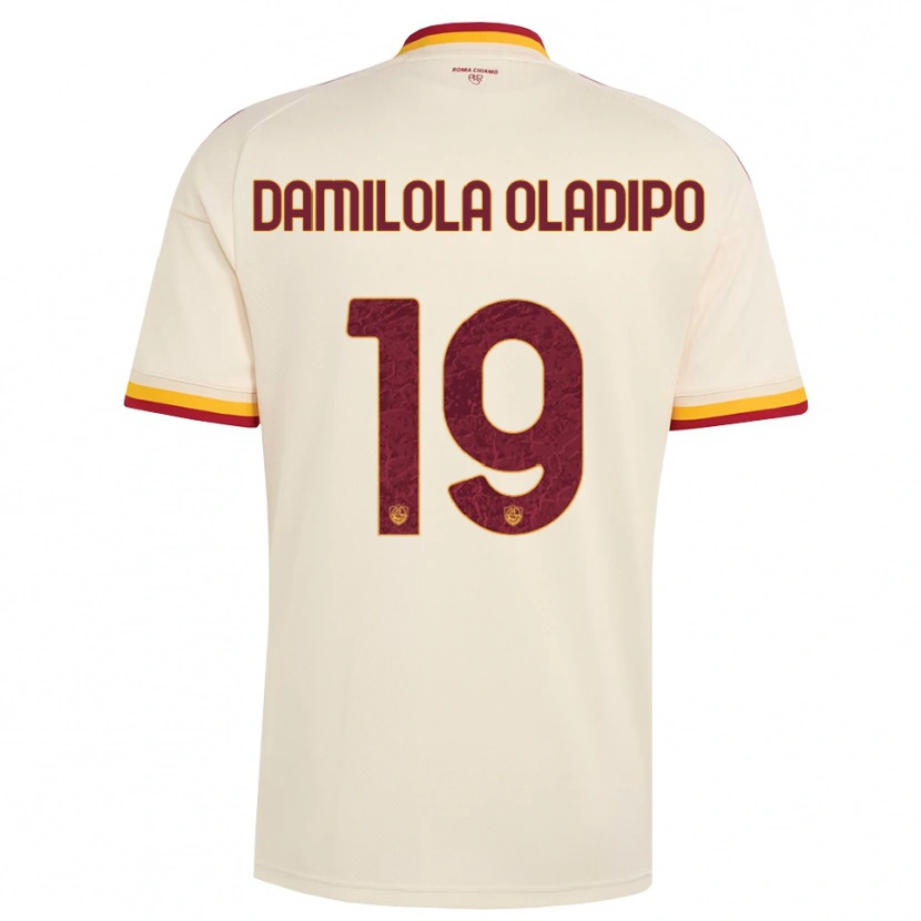 Danxen Herren Shukurat Damilola Oladipo #19 Champagner Rot Gelb Auswärtstrikot Trikot 2026/27 T-Shirt Schweiz