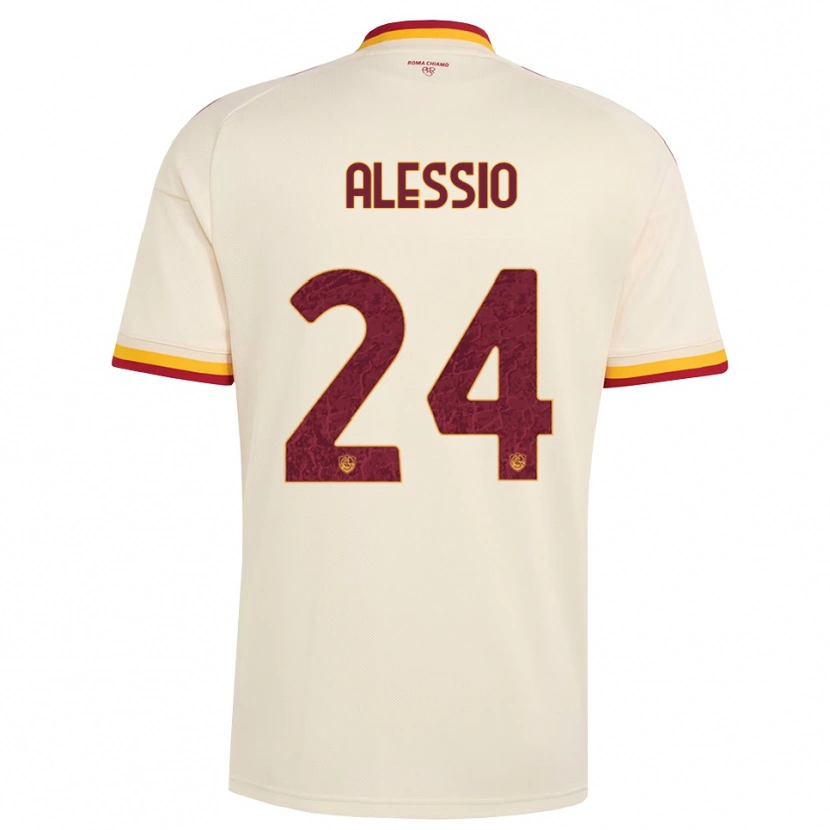 Danxen Herren Filippo Alessio #24 Champagner Rot Gelb Auswärtstrikot Trikot 2026/27 T-Shirt Schweiz