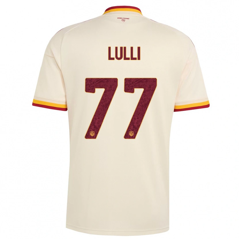 Danxen Herren Emanuele Lulli #77 Champagner Rot Gelb Auswärtstrikot Trikot 2026/27 T-Shirt Schweiz