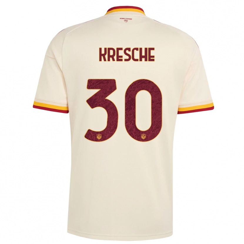 Danxen Herren Isabella Kresche #30 Champagner Rot Gelb Auswärtstrikot Trikot 2026/27 T-Shirt Schweiz