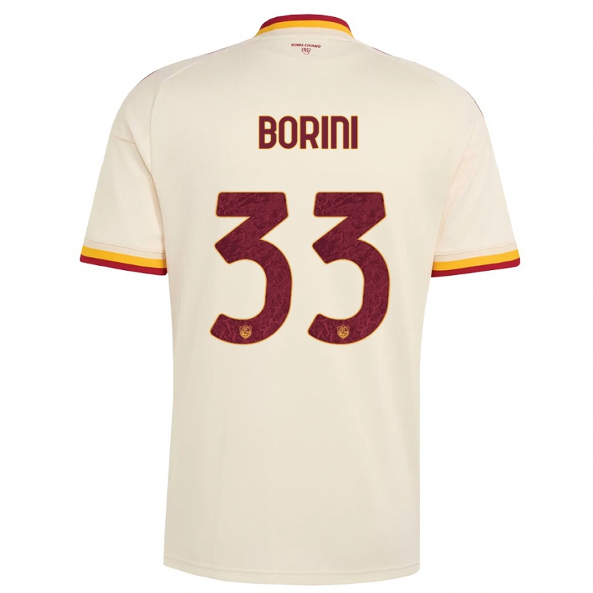 Danxen Herren Joyce Borini #33 Champagner Rot Gelb Auswärtstrikot Trikot 2026/27 T-Shirt Schweiz