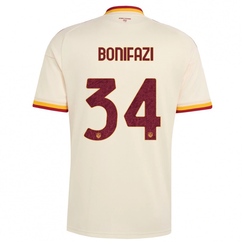 Danxen Herren Giampaolo Bonifazi #34 Champagner Rot Gelb Auswärtstrikot Trikot 2026/27 T-Shirt Schweiz