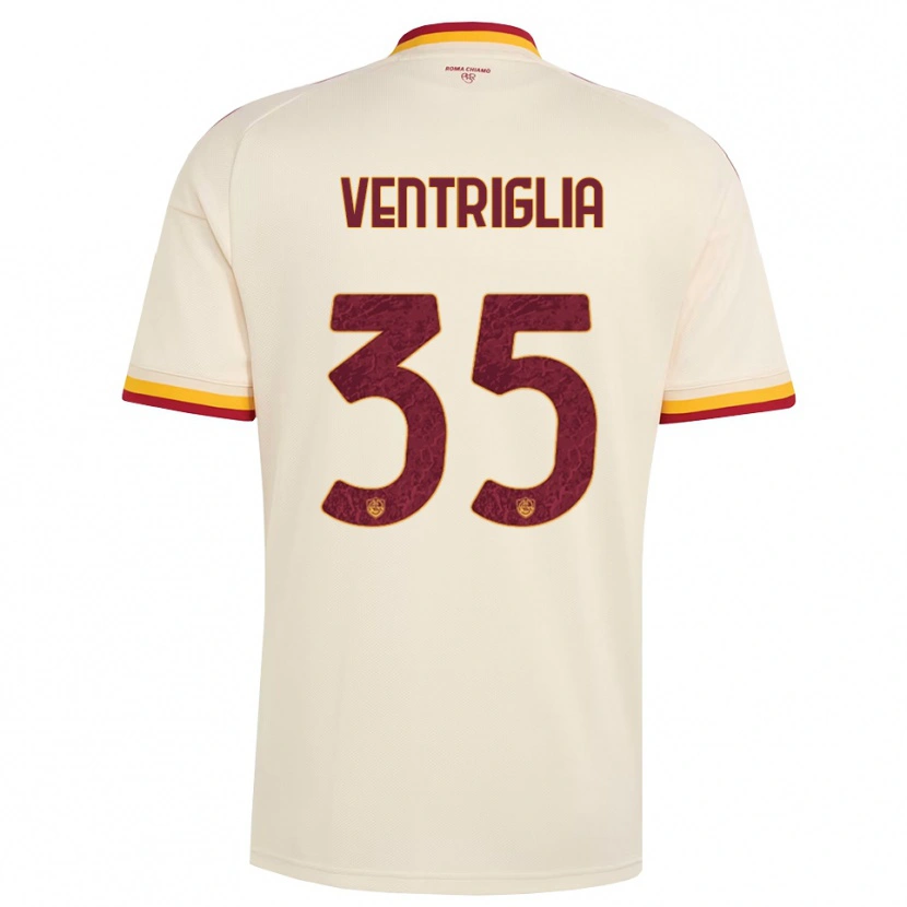 Danxen Herren Rosanna Ventriglia #35 Champagner Rot Gelb Auswärtstrikot Trikot 2026/27 T-Shirt Schweiz