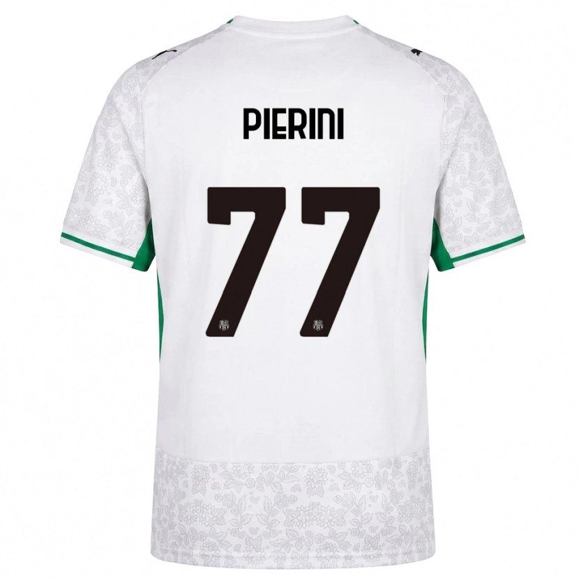 Danxen Herren Nicholas Pierini #77 Weiß Schwarz Grün Auswärtstrikot Trikot 2026/27 T-Shirt Schweiz