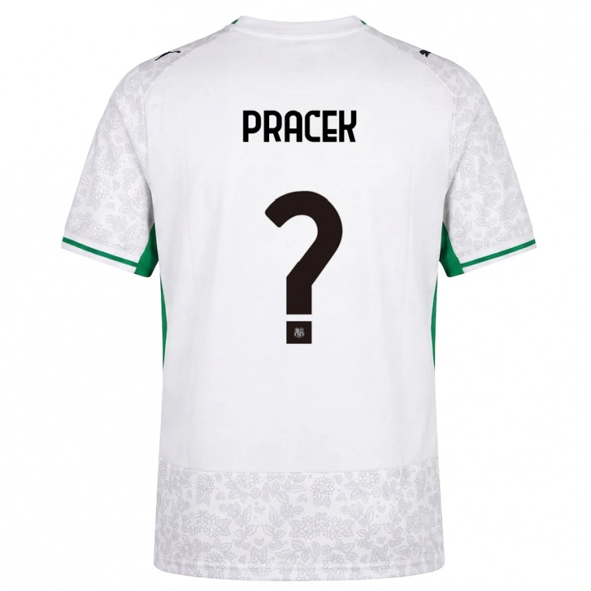 Danxen Herren Lorenzo Pracek #0 Weiß Schwarz Grün Auswärtstrikot Trikot 2026/27 T-Shirt Schweiz