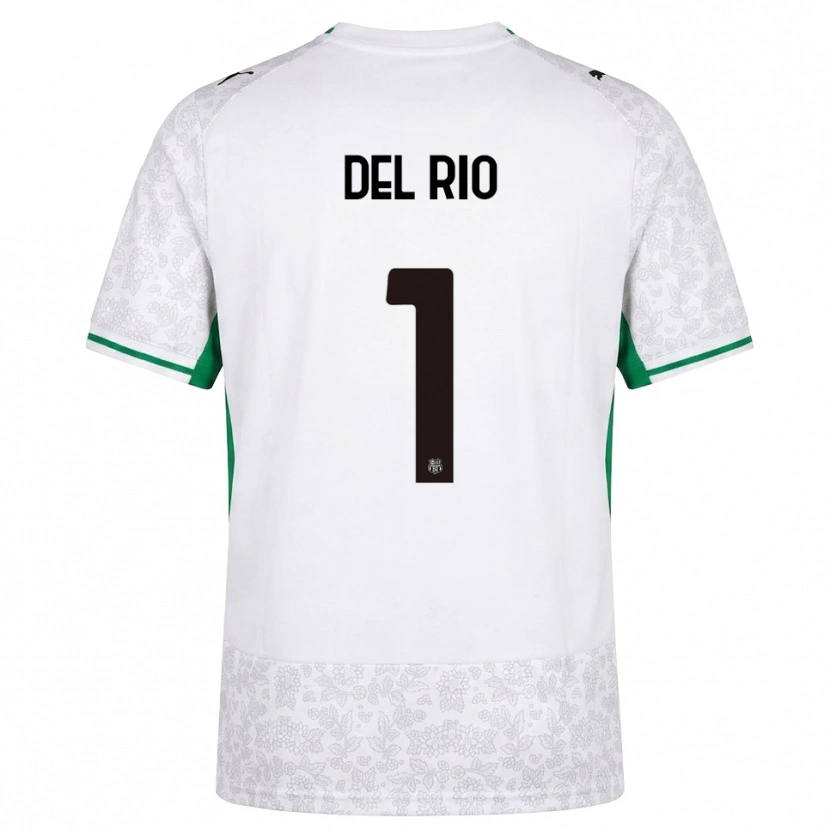 Danxen Herren Davide Del Rio #1 Weiß Schwarz Grün Auswärtstrikot Trikot 2026/27 T-Shirt Schweiz