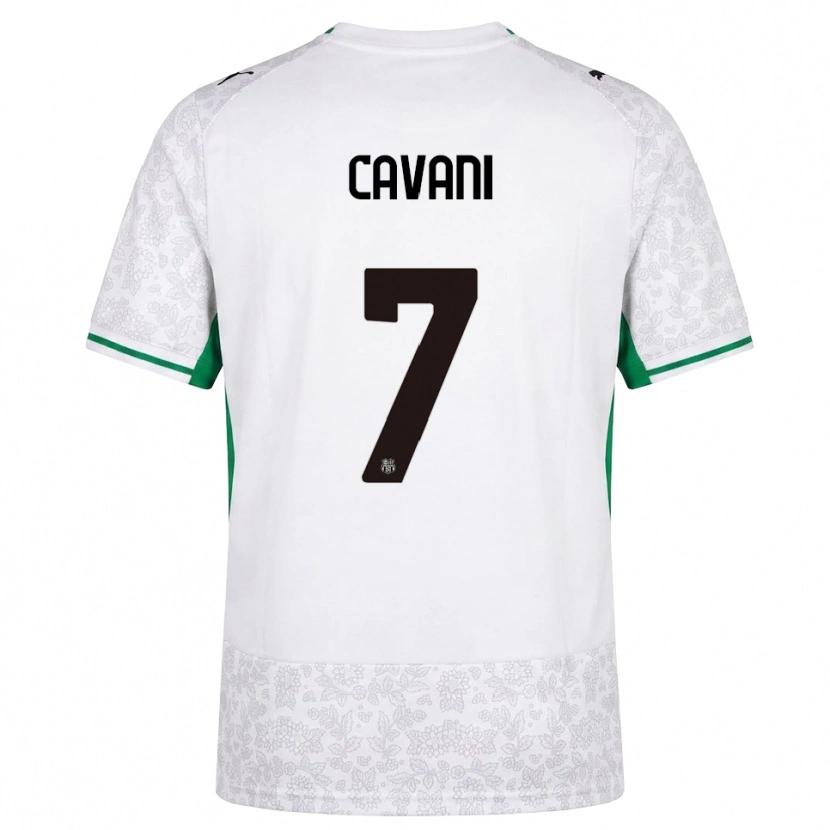 Danxen Herren Lorenzo Cavani #7 Weiß Schwarz Grün Auswärtstrikot Trikot 2026/27 T-Shirt Schweiz