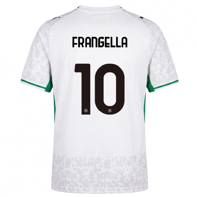 Danxen Herren Christian Frangella #10 Weiß Schwarz Grün Auswärtstrikot Trikot 2026/27 T-Shirt Schweiz