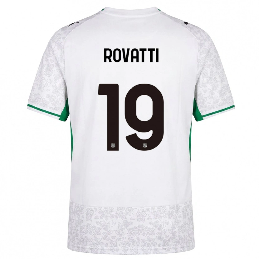 Danxen Herren Matteo Rovatti #19 Weiß Schwarz Grün Auswärtstrikot Trikot 2026/27 T-Shirt Schweiz