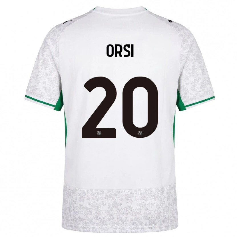 Danxen Herren Benedetta Orsi #20 Weiß Schwarz Grün Auswärtstrikot Trikot 2026/27 T-Shirt Schweiz
