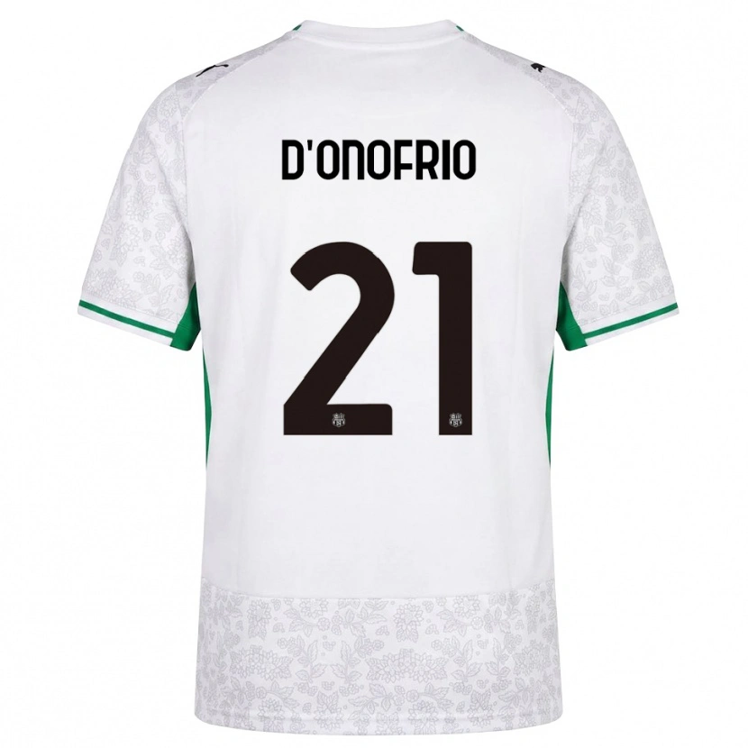 Danxen Herren Karol D'onofrio #21 Weiß Schwarz Grün Auswärtstrikot Trikot 2026/27 T-Shirt Schweiz
