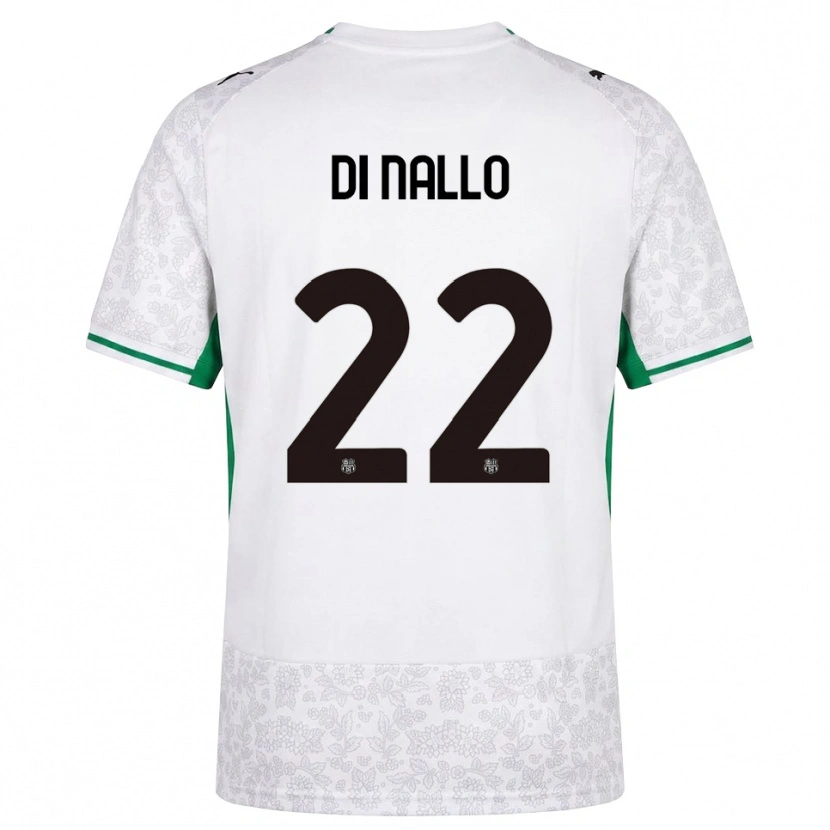 Danxen Herren Erica Di Nallo #22 Weiß Schwarz Grün Auswärtstrikot Trikot 2026/27 T-Shirt Schweiz