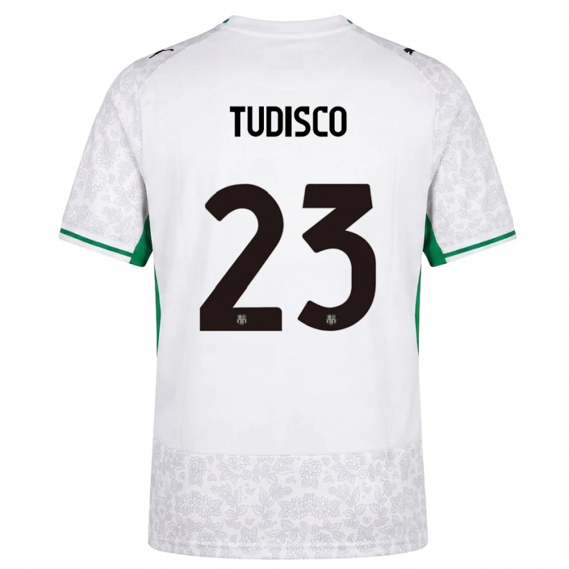 Danxen Herren Giorgia Tudisco #23 Weiß Schwarz Grün Auswärtstrikot Trikot 2026/27 T-Shirt Schweiz