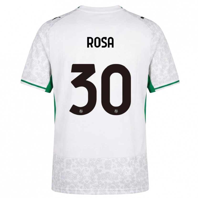 Danxen Herren Enrico Rosa #30 Weiß Schwarz Grün Auswärtstrikot Trikot 2026/27 T-Shirt Schweiz