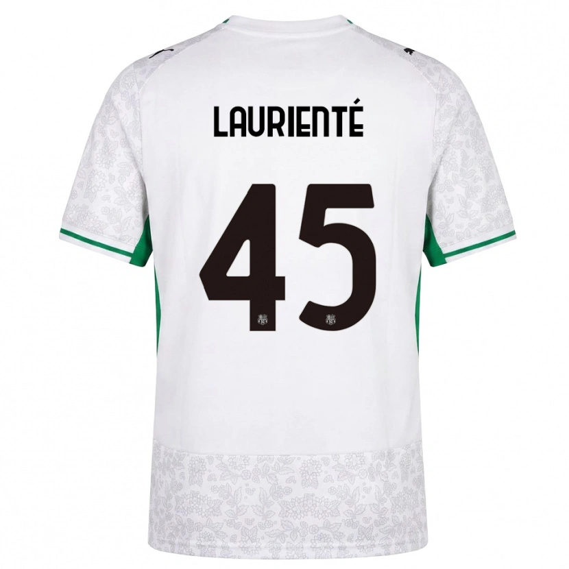 Danxen Herren Armand Laurienté #45 Weiß Schwarz Grün Auswärtstrikot Trikot 2026/27 T-Shirt Schweiz