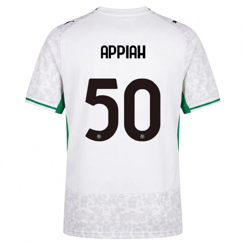Danxen Herren Lorenzo Appiah #50 Weiß Schwarz Grün Auswärtstrikot Trikot 2026/27 T-Shirt Schweiz