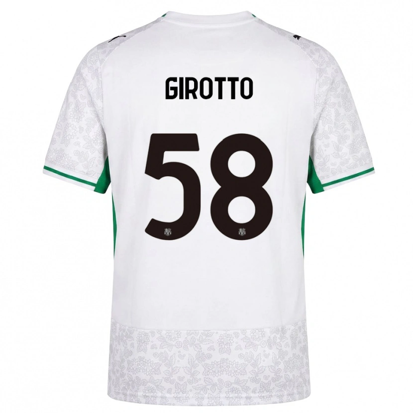 Danxen Herren Emma Girotto #58 Weiß Schwarz Grün Auswärtstrikot Trikot 2026/27 T-Shirt Schweiz