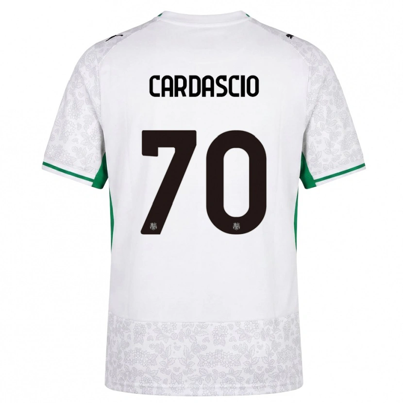 Danxen Herren Alessandro Cardascio #70 Weiß Schwarz Grün Auswärtstrikot Trikot 2026/27 T-Shirt Schweiz