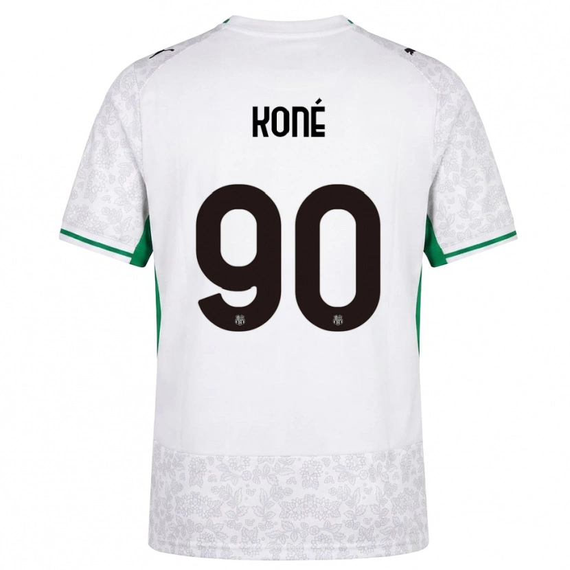 Danxen Herren Ismaël Koné #90 Weiß Schwarz Grün Auswärtstrikot Trikot 2026/27 T-Shirt Schweiz