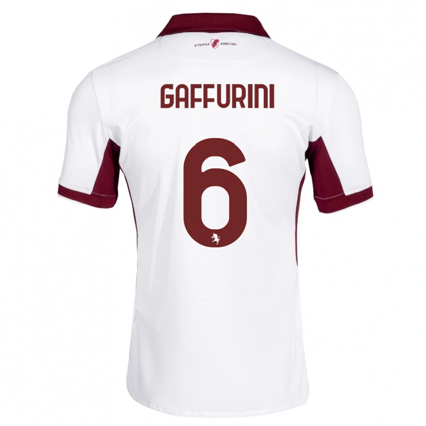 Danxen Herren Davide Gaffurini #6 Burgund Weiß Rot Auswärtstrikot Trikot 2026/27 T-Shirt Schweiz