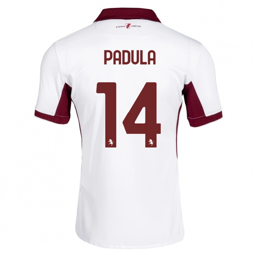 Danxen Herren Cristian Padula #14 Burgund Weiß Rot Auswärtstrikot Trikot 2026/27 T-Shirt Schweiz