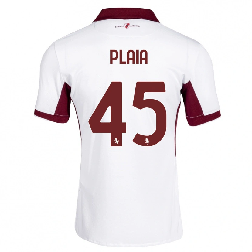 Danxen Herren Francesco Plaia #45 Burgund Weiß Rot Auswärtstrikot Trikot 2026/27 T-Shirt Schweiz