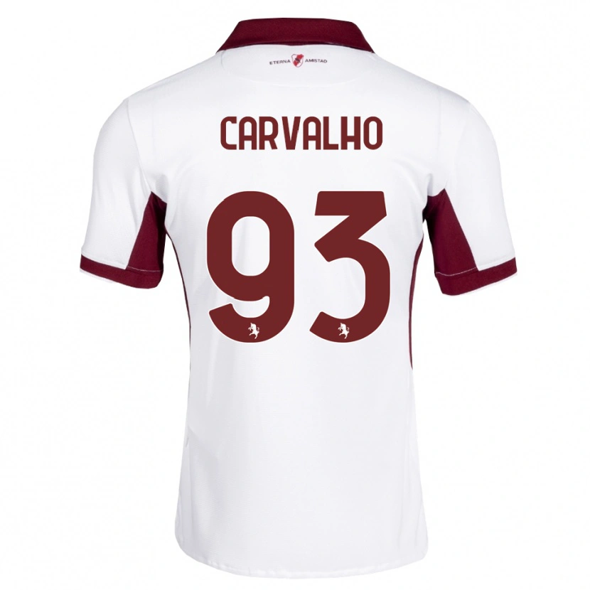 Danxen Herren Lorenzo Carvalho #93 Burgund Weiß Rot Auswärtstrikot Trikot 2026/27 T-Shirt Schweiz