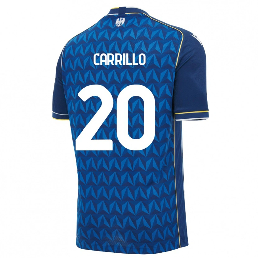 Danxen Herren Pietro Carrillo #20 Königsblau Weiß Blau Auswärtstrikot Trikot 2026/27 T-Shirt Schweiz