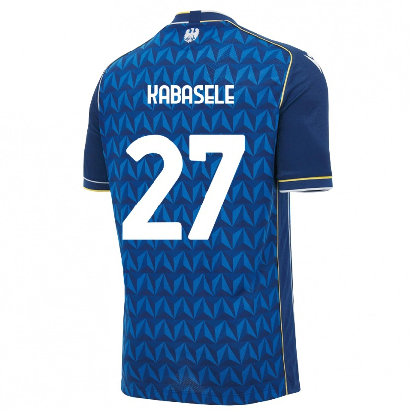 Danxen Herren Christian Kabasele #27 Königsblau Weiß Blau Auswärtstrikot Trikot 2026/27 T-Shirt Schweiz