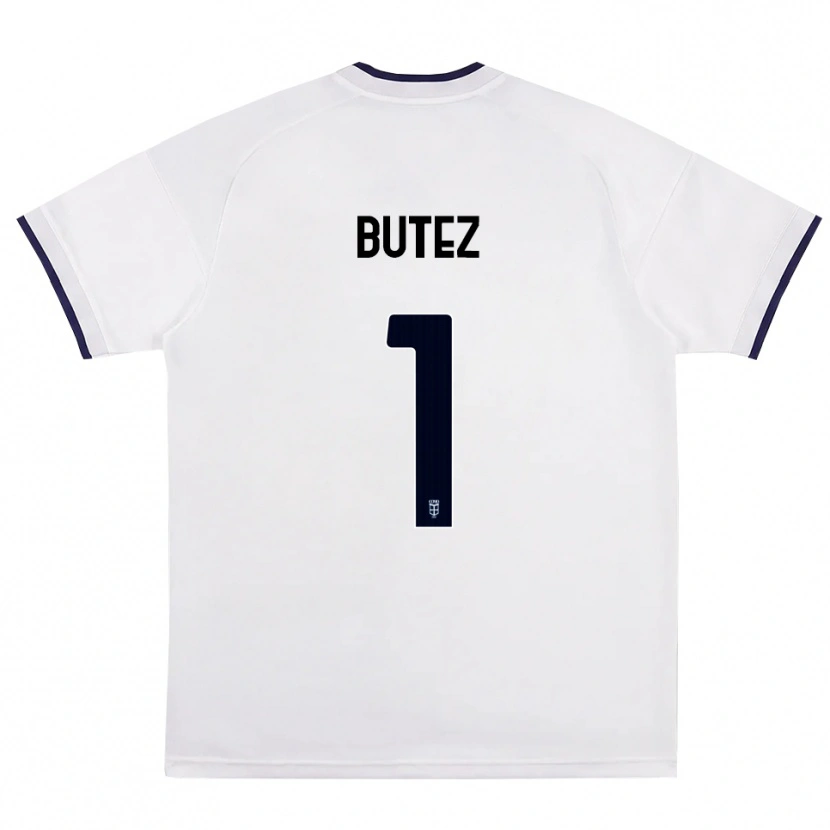 Danxen Herren Jean Butez #1 Weiß Rot Königsblau Auswärtstrikot Trikot 2026/27 T-Shirt Schweiz