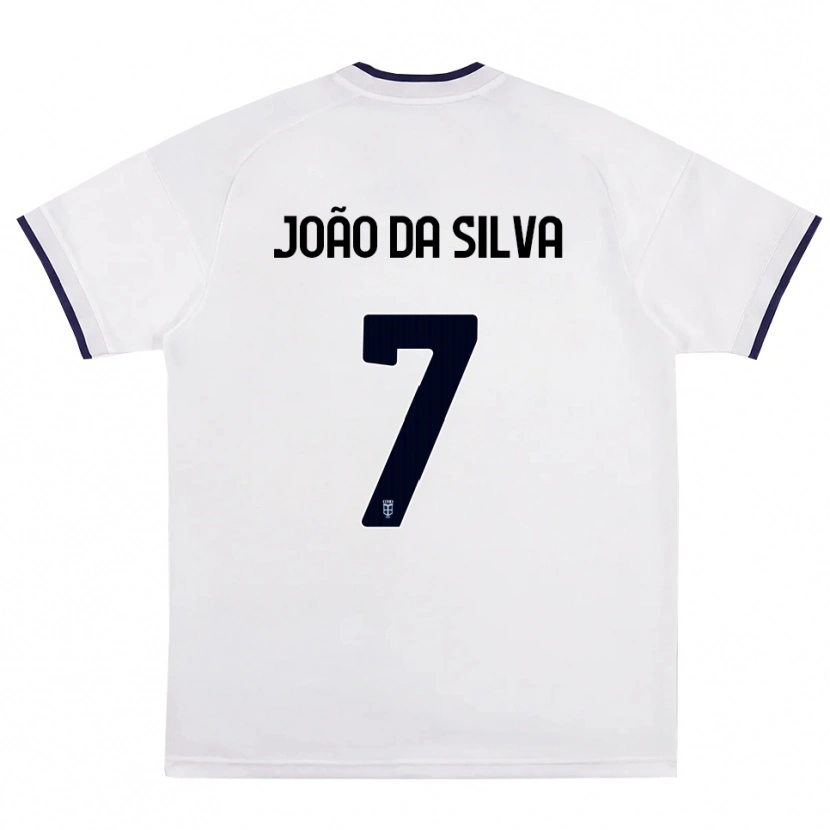 Danxen Herren Miguel Silva #7 Weiß Rot Königsblau Auswärtstrikot Trikot 2026/27 T-Shirt Schweiz