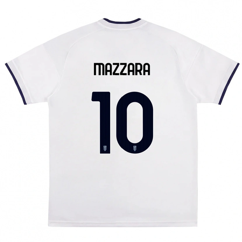 Danxen Herren Cristian Mazzara #10 Weiß Rot Königsblau Auswärtstrikot Trikot 2026/27 T-Shirt Schweiz