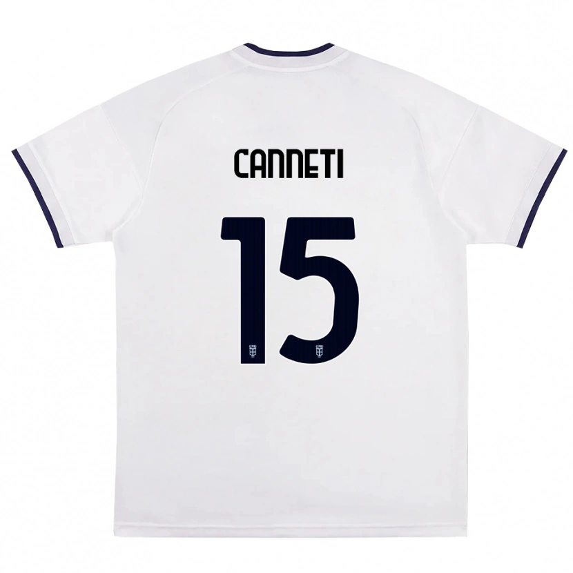Danxen Herren Iacopo Canneti #15 Weiß Rot Königsblau Auswärtstrikot Trikot 2026/27 T-Shirt Schweiz